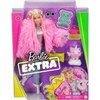 Кукла Barbie Экстра в розовой куртке GRN28