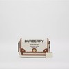 Burberry Horseferry Print Canvas Note Crossbody Bag White