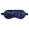 deep blue sleep silk mask