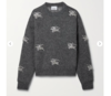 BURBERRY Crystal-embellished wool-blend sweater