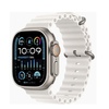 Apple Watch Ultra 2 49mm Titanium Case with White Ocean Band