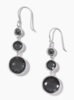 Ippolita  Lollipop® Lollitini Sterling Silver, Hematite Doublet & Hematite 3-Stone Drop Earrings