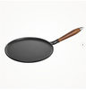 STAUB PANS Pfannkuchenpfanne 28 cm, Gusseisen, Schwarz