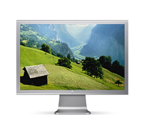 Apple cinema display 23"