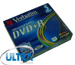 Болванки DVD+R 16x 4.7Gb Slim Case Verbatim