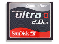 Карта памяти Compact Flash 2-8 Gb