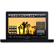 2.0GHz Intel Core 2 Duo MacBook. Black.