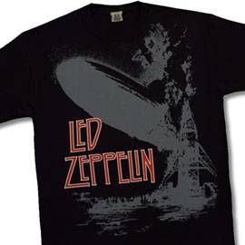 LiquidBLue t-shirt Exploding Zeppelin