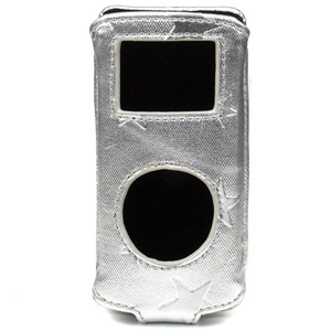 Small Silver i Pod Case