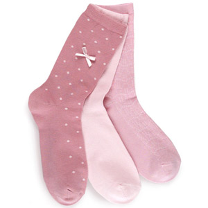 Set of 3 Pelerine and Spot Socks