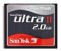 2Gb Карта памяти CompactFlash (CF) SANDISK ULTRA II