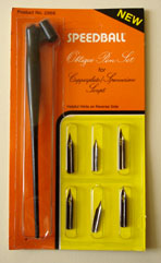 Speedball Oblique Pen Set