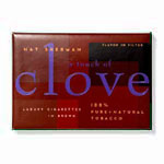 Nat Sherman "a touch of clove"