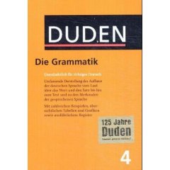 Duden, Grammatik Der Deutschen Gegenwartssprache