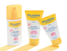 Детская косметика из Солнечной серии Mustela