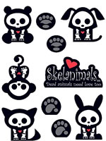 Skelanimals Magnet Set