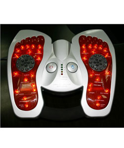 Multi Mode Warming Luxury Tapping Foot Massager