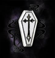 пуговки Alchemy Gothic: Coffin Buttons