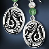 Hogwarts™ House Earrings - Slytherin™