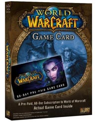 World of Warcraft: game Time card (60 days)