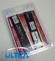 Память 2048Mb (2x1024Mb) PC2-8500 1066MHz DDR2 DIMM Patriot 5-5-5 [PDC22G8500ELK]