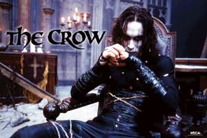 Постер c Брэндоном Ли  Chair (The Crow)