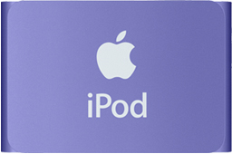 i-pod shuffle (purple)