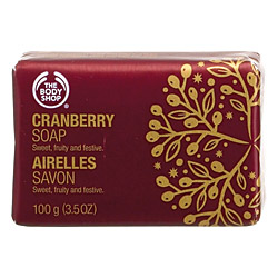 Cranberry Wrapped Shimmer Soap