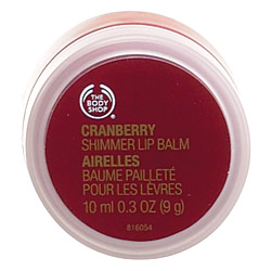 бальзам для губ Клюква (Cranberry Shimmer Lip Balm) от The Body Shop