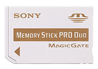 Memory Stick DUO Pro 1Gb Sony Magic Gate