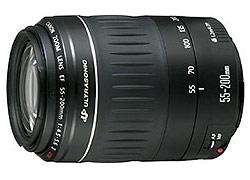 CANON EF 55-200 mm f/4.5-5.6 II USM