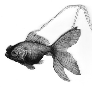 Fauna Goldfish Necklace