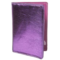 Metallic Passport Holder