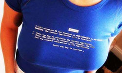 BSOD shirt