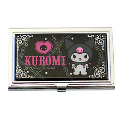 Kuromi Name Card Case: Goth