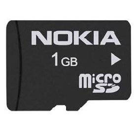 Карта флэш-памяти microSD 1 Gb - Nokia MU-22