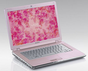 Sony Vaio pink