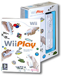 Wii Play includes Wiimote controller (Wii)