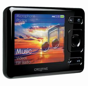 Плеер MP3 Creative Zen Black 8 Gb