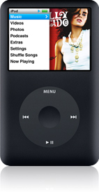 iPod classic 80 Gb black