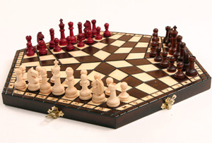 Chessboard, extraordinary variant