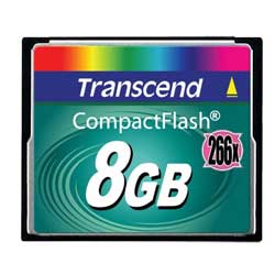 Compact Flash Card 8GB 266X