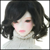 (8-9) Mohair Baby Wave (Black)