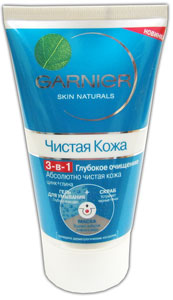 Garnier Чистая кожа 3 в 1