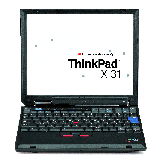 Компактный ноутбук. Например IBM X31, X32 или X60/61