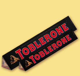 чёрный toblerone