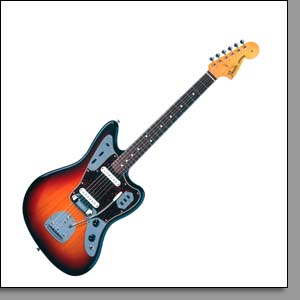 FENDER 62 JAGUAR (ROSEWOOD FINGERBOARD) 3 COLOR SUNBURST