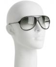 grey plastic printed aviator sunglasses