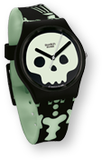 Часы Swatch "007. Baron Samedi"