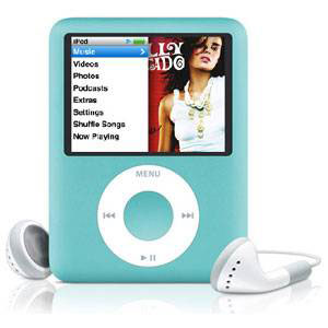 MP3 плеер Apple iPod nano 8GB Blue (MB249)